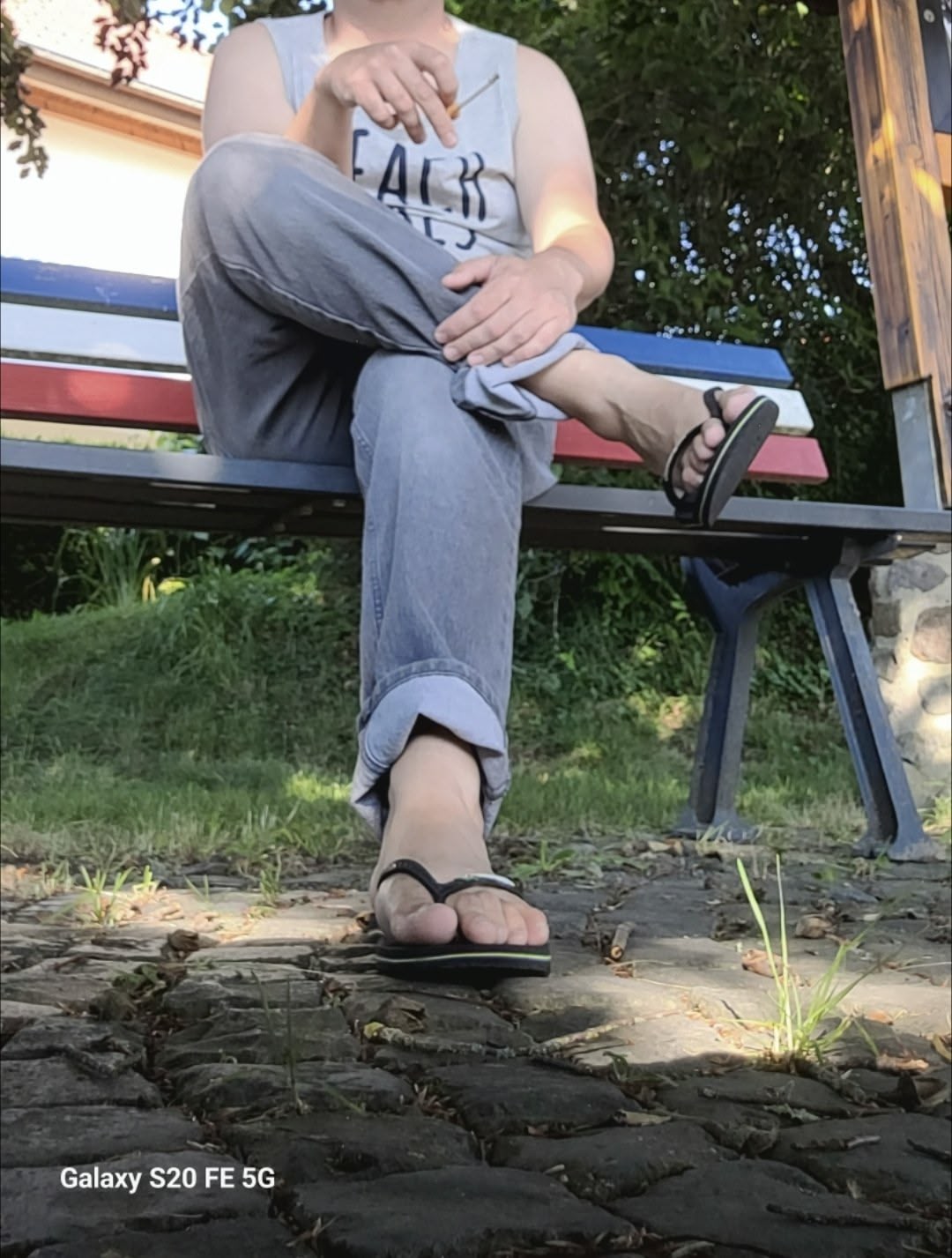 Gay Smoker Hey Guys Sitting On Bench And Waiting For A Hot Guy To Have Sex Gay