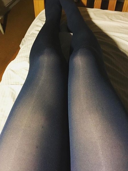 All became Wearing pantyhose allday With Wearing pantyhose allday can