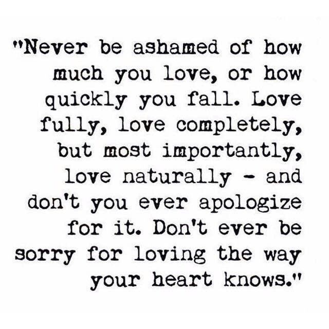 Never Apologize For Being Brave Enough To Love F I Love Inspirational Poems And Quotes Similar Worlds
