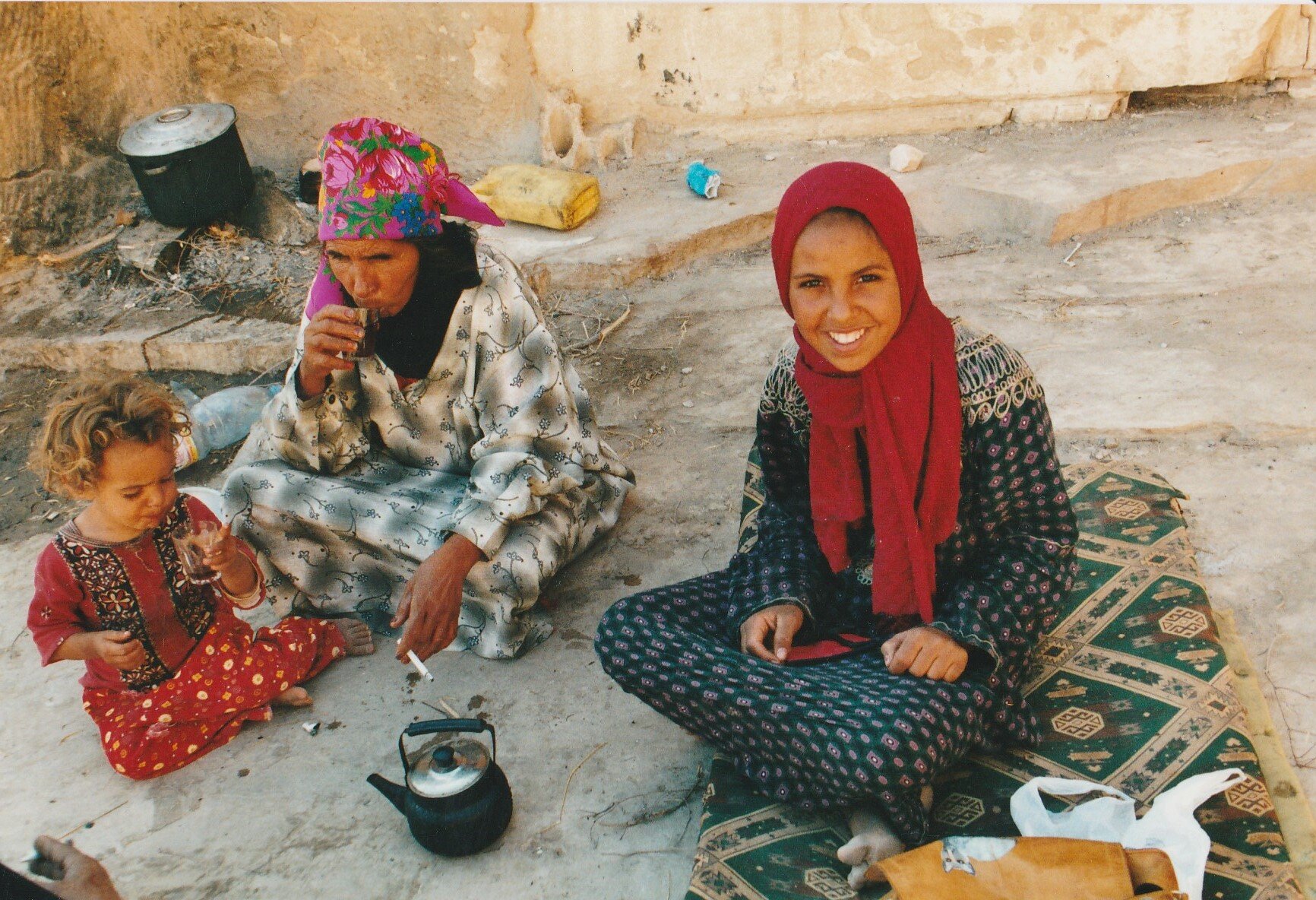 In 1986i Visit Bedouins In Jordan In A Travel In Middle East I Was