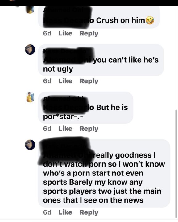 What’s this porn star name ? Didn’t know he was one just curious bout