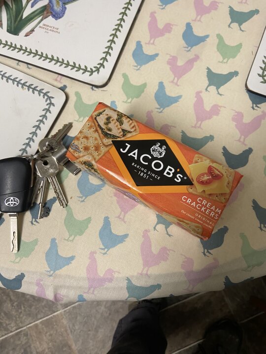 Cream crackers Can things get worse,, got a cream cracker shortage now