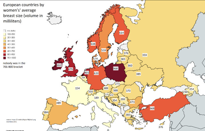 A Map I Found On Reddit About Boob Size In Europe European Ladies Of SW a-map-i-found-on-reddit-about-boob-size-in-europe-european-ladies-of-sw