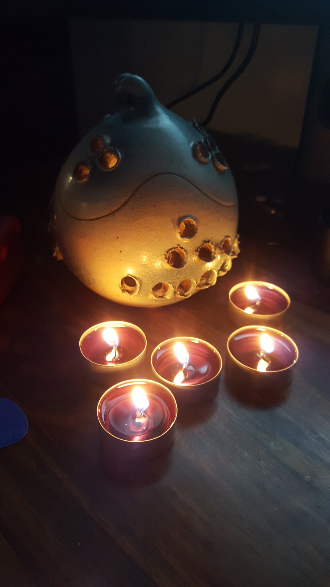 When the ventilation is so good that you need 6 candles going at once