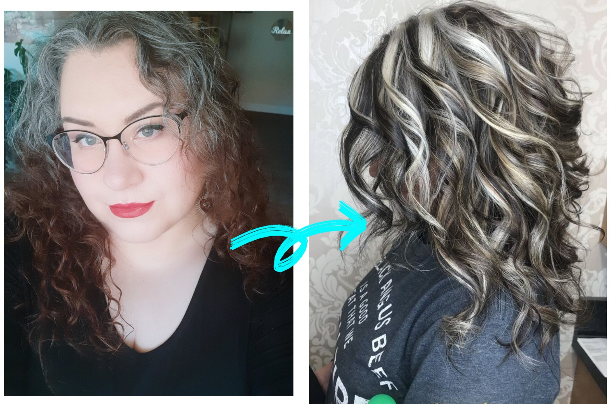 I always feel like a new person after I get my hair done I am really in