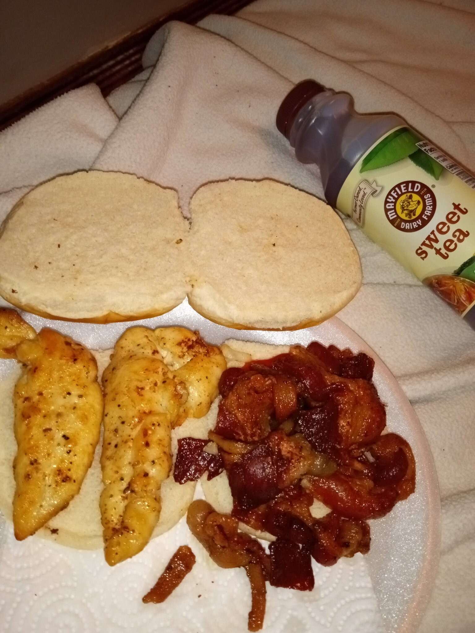 Leftover chicken and bacon | Food & Drink