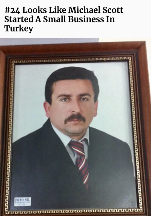 Look alike!😜 And the last one Looks like Willem Dafoe, no? Pictures & Pics