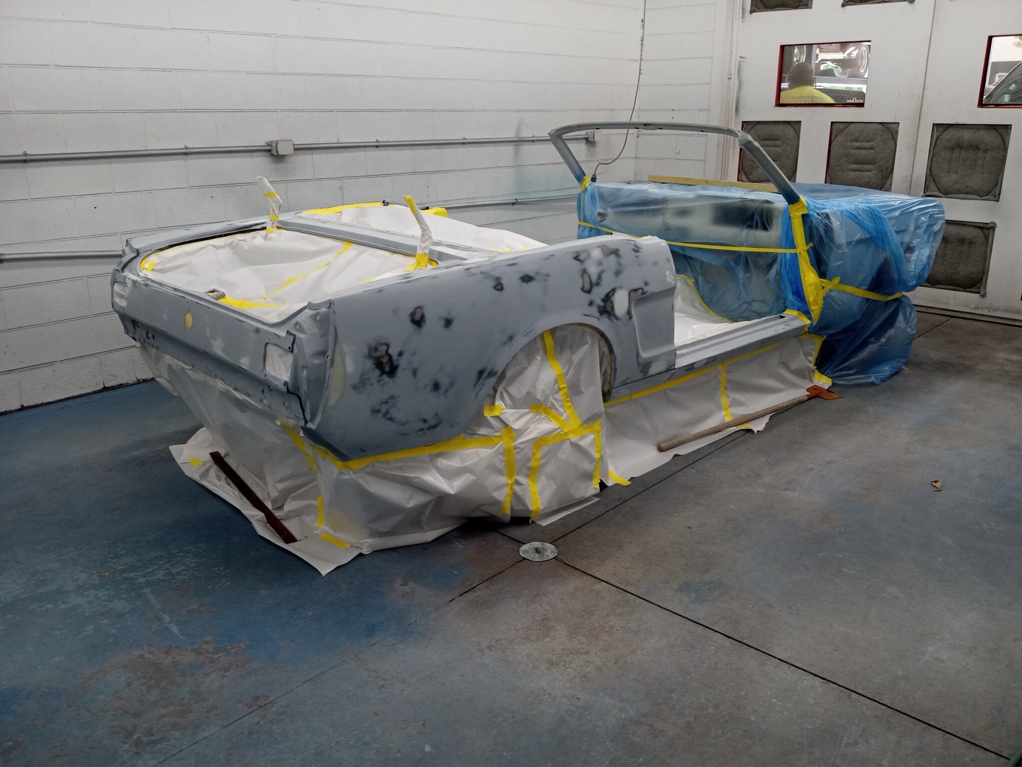 . Mustang got primed Cars