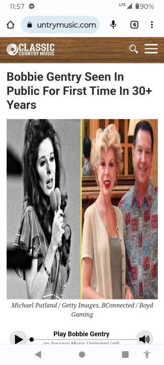 Happy 81st Birthday to Mysterious Bobbie Gentry SInger/composer of one