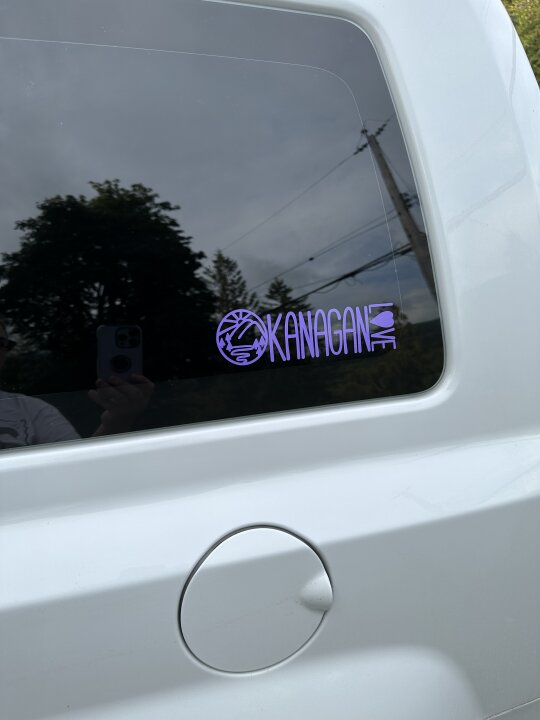 FINALLY put my Okanagan Love Decals (had them for a year!) on my Jeep