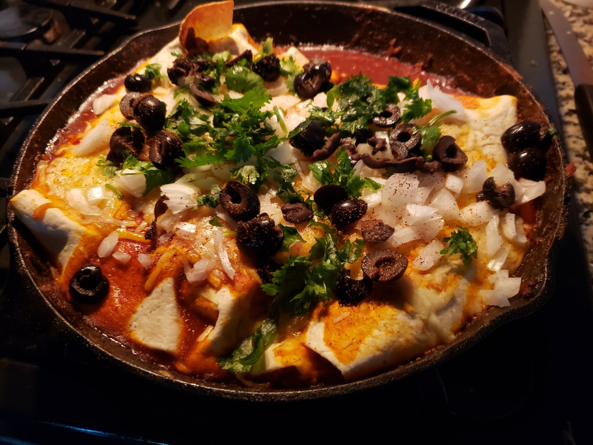 I just made smothered burritos yummm Made me some bigasyourhead