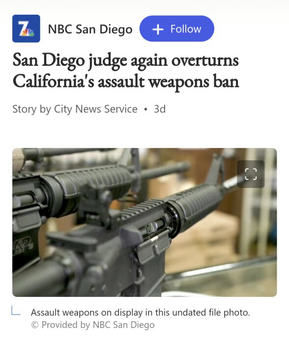 2nd Amendment Win For California U.S. District Judge Roger Benitez has