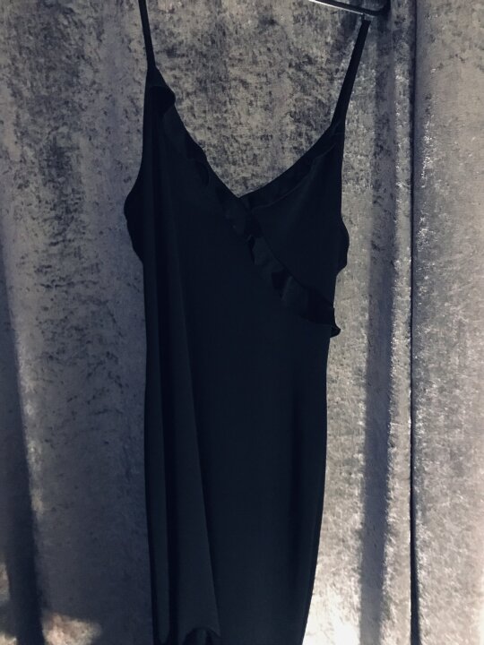 This 90s strap cocktail dress was something I found while raiding my ...