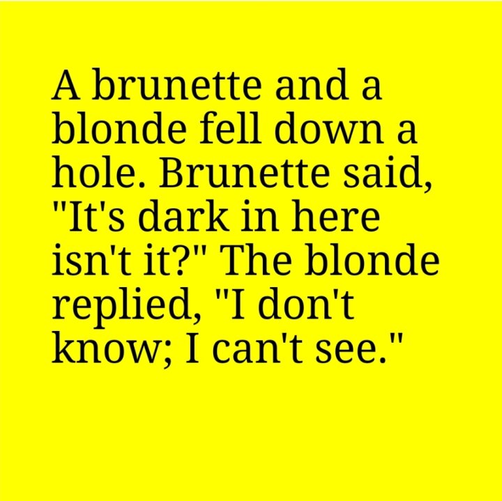 BJ (blonde joke) of the day 🤪 | Memes