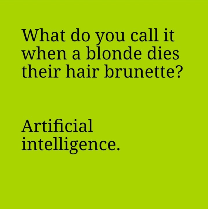 BJ (blonde joke) of the day 🤪 | Memes