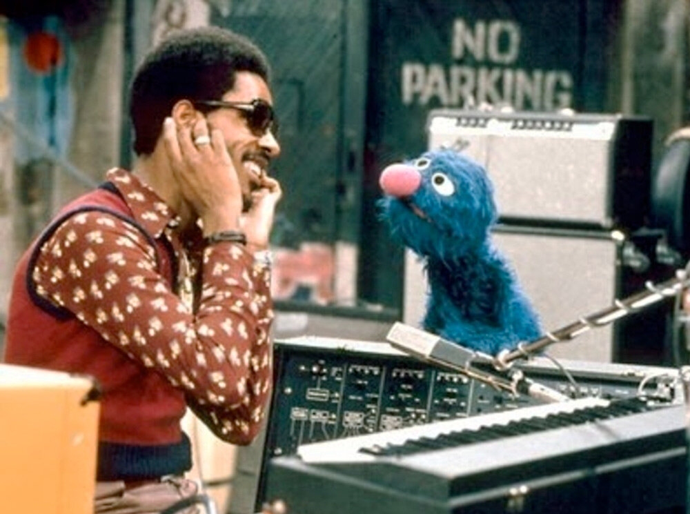 Stevie Wonder “Superstition” (Live on Sesame Street) On this day in