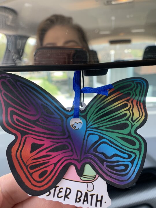 What do you have hanging from your rearview mirror? (Please for the