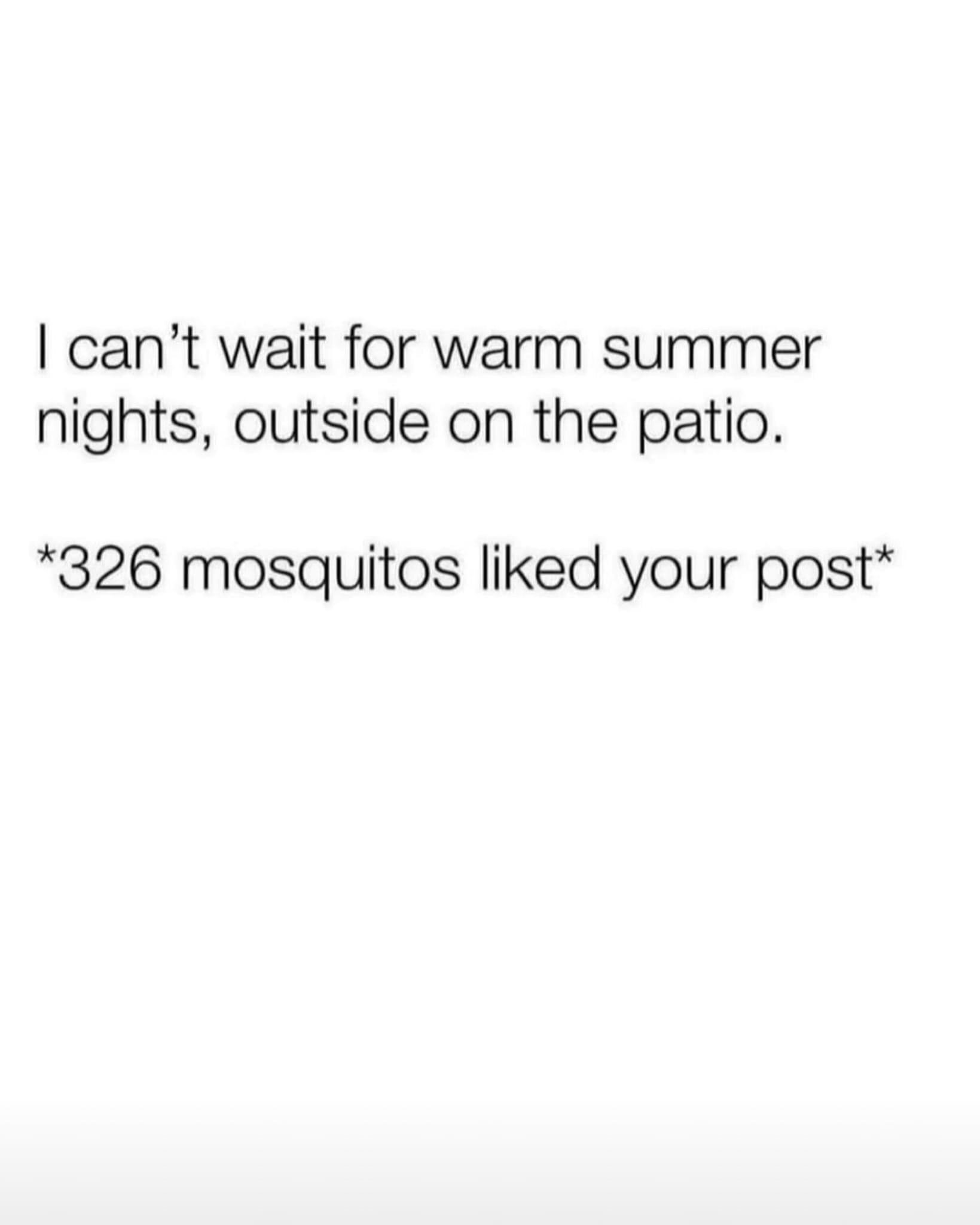 Yep and horse flies 🤣 | Summer